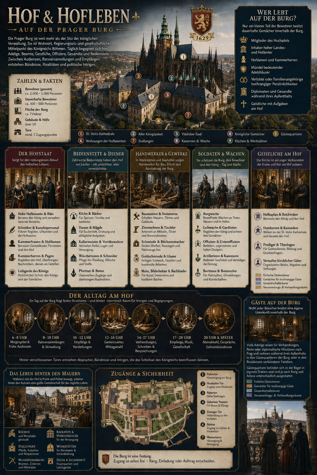Infografik Adel und Standesordnung